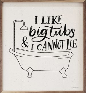 Bathroom Puns II Bathtub By Becky Thorns